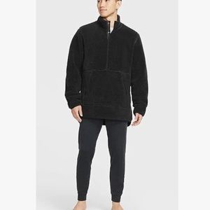Nike | Men’s Yoga Sherpa Loose Fit Fleece black L